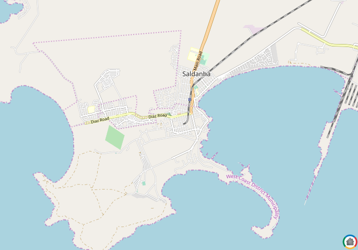 Map location of White City
